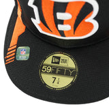 New Era Cincinnati Bengals NFL Sideline Home 59Fifty Cap 60177682-