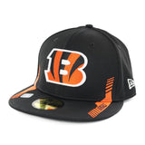 New Era Cincinnati Bengals NFL Sideline Home 59Fifty Cap 60177682 - schwarz-orange