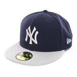 New Era New York Yankees MLB Colour Block 59Fifty Cap 11941840 - dunkelblau-grau