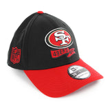New Era San Francisco 49ers NFL Sideline 39Thirty Cap 60280507 - schwarz-rot