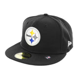 New Era Pittsburgh Steelers NFL Citrus Pop 59Fifty Cap 60288288 - schwarz