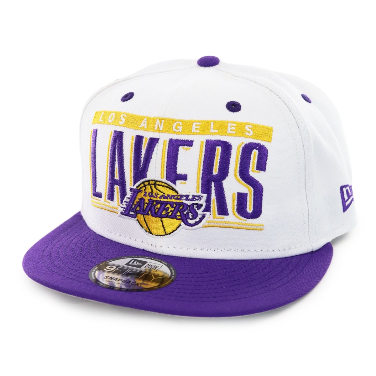 New Era Los Angeles Lakers NBA Retro Title 9Fifty Cap 60288554-