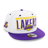 New Era Los Angeles Lakers NBA Retro Title 9Fifty Cap 60288554-