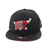 New Era Chicago Bulls NBA Half Stitch OTC 9Fifty Cap 60288548-