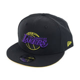 New Era Los Angeles Lakers NBA Neon Pack 9Fifty Cap 60292489 - schwarz