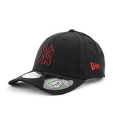 New Era New York Yankees MLB Neon Pack 2 940 Cap 60292541 - schwarz-neon rot