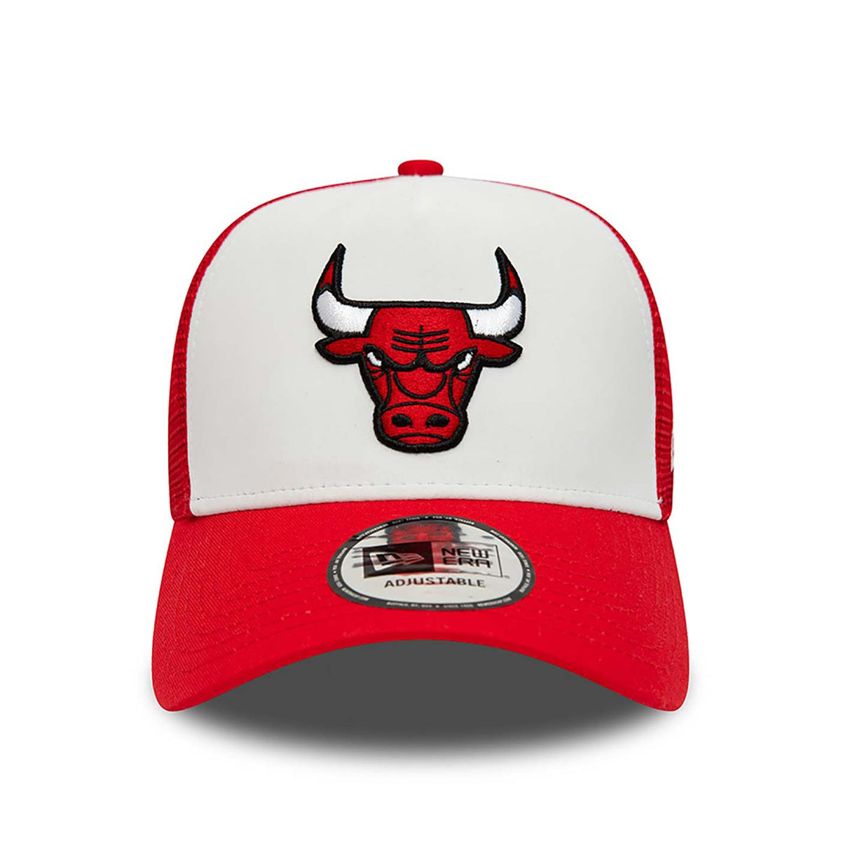 New Era Chicago Bulls NBA Team Colour Block A-Frame Trucker Cap 60348855-