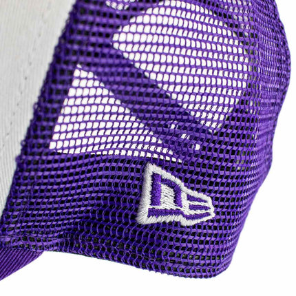 New Era Los Angeles Lakers NBA Team Colour Block A-Frame Trucker Cap 60348857-