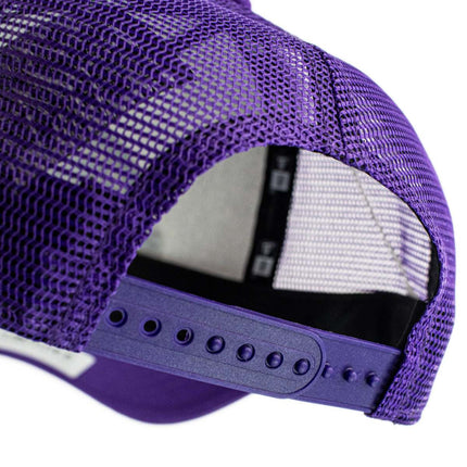 New Era Los Angeles Lakers NBA Team Colour Block A-Frame Trucker Cap 60348857-
