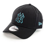 New Era New York Yankees MLB Neon Outline 940 Cap 60358122 - schwarz-türkis