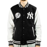 New Era New York Yankees MLB Wordmark Varsity Jacke 60301348 - dunkelblau