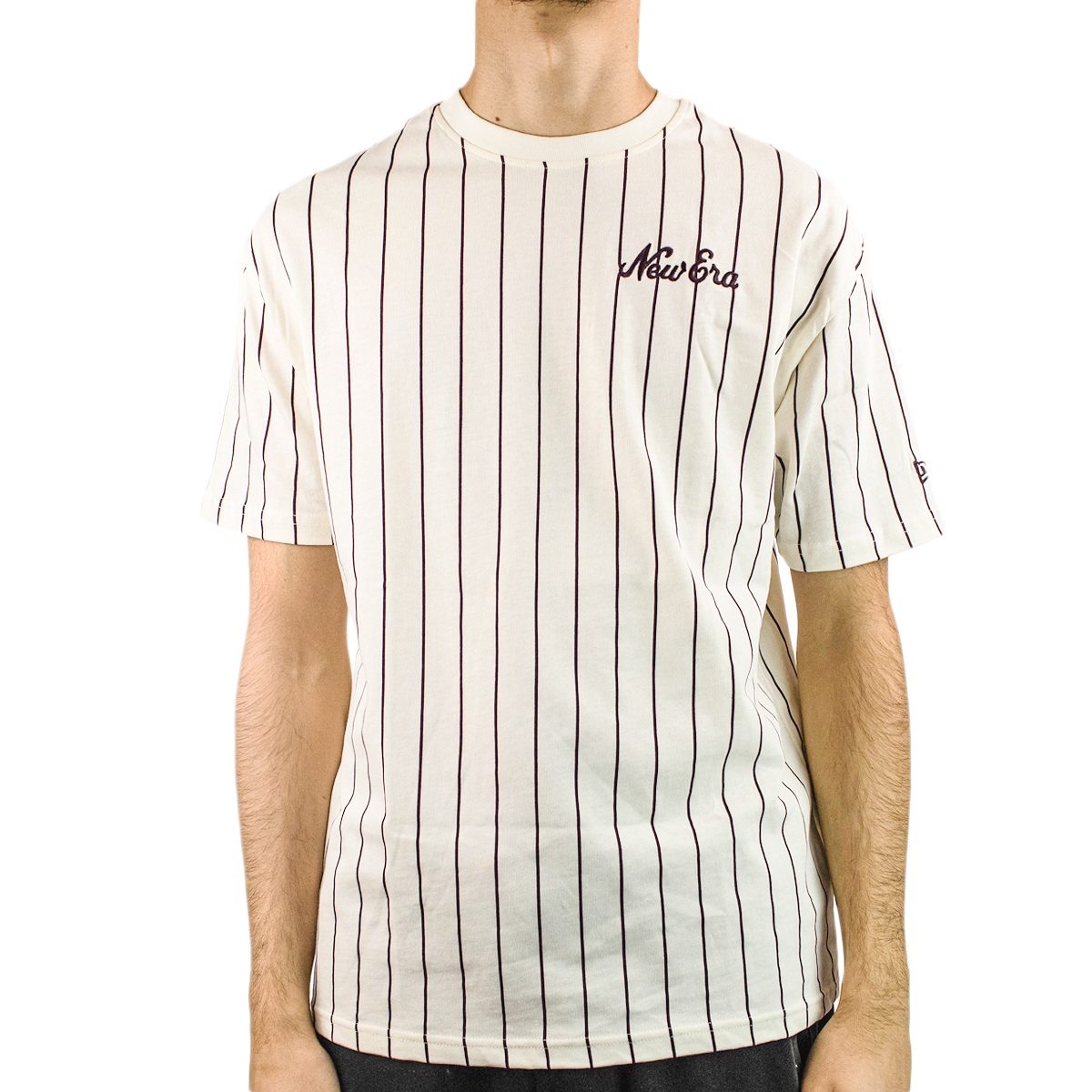New Era Oversized Pinstripe T-Shirt 60292253-