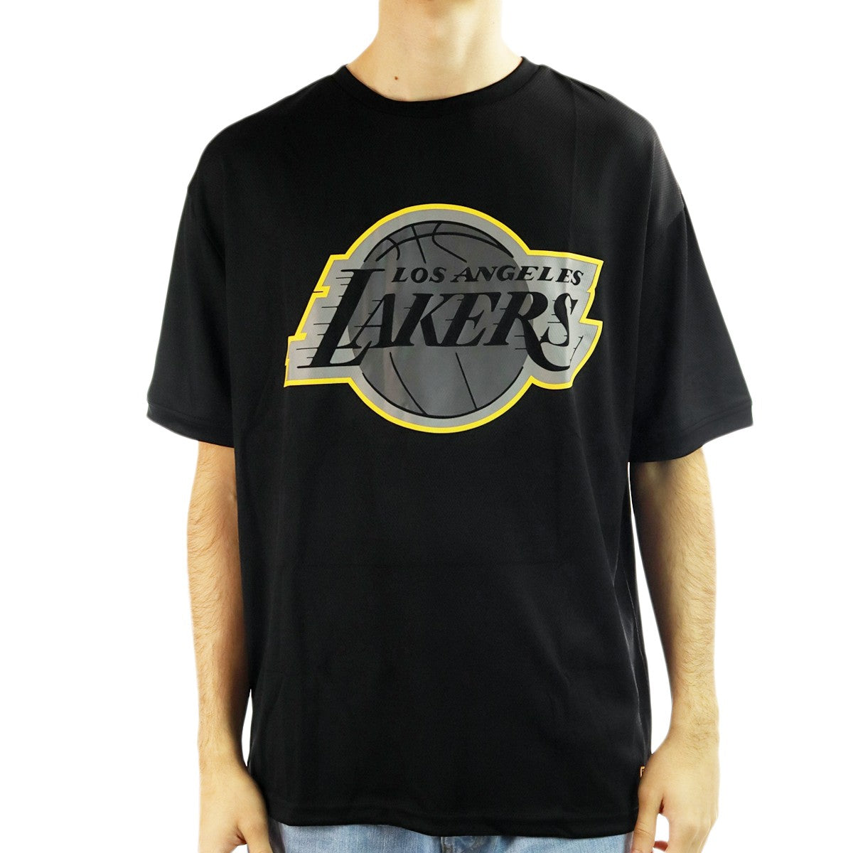 New Era Los Angeles Lakers NBA Outline Mesh T-Shirt 60292359-