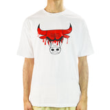 New Era Chicago Bulls NBA Drip Logo Oversize T-Shirt 60332223-