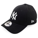 New Era 39Thirty New York Yankees MLB League Basic Cap 10145638 - schwarz-weiss