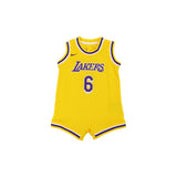 Nike Los Angeles Lakers NBA Lebron James Replica Jersey OneSize EZ2I1BZ0P-LAK06 - gelb-lila