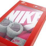 Nike Baby Set Futura Logo Box Mütze Strampler Socken Set 6-12 Monate MN0073-A4Y-