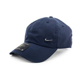 Nike Metal Swoosh Heritage 86 Strapback Cap 943092-451 - dunkelblau-silber