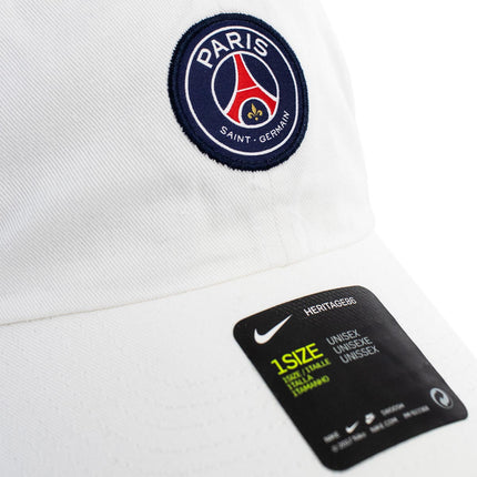 Nike Paris Saint-Germain Heritage 86 Cap DH2394-100 - weiss-dunkelblau
