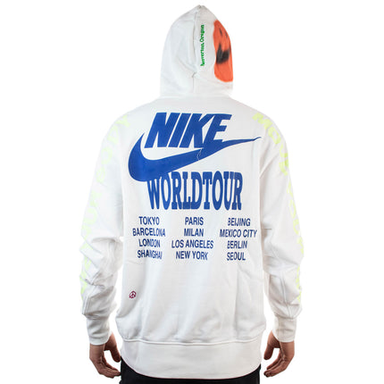 Nike Sportswear French Terry Hoodie DA0931-100 - weiß-blau