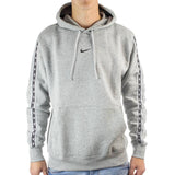 Nike Repeat Fleece Hoodie DM4676-063 - grau meliert-schwarz