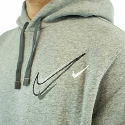 Nike Zigzag Fleece Hoodie DQ3942-063 - grau