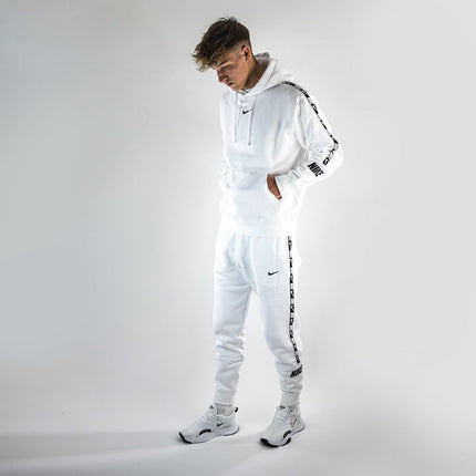 Nike Repeat Fleece Hoodie DC8304-101 - weiss-schwarz