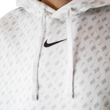 Nike NSW Repeat Fleece PO Hoodie DD3774-100 - weiss-schwarz