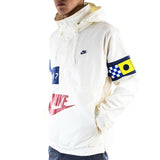 Nike Reissue Walliwaw Woven Jacke DA0366-133 - beige-dunkelblau-rot
