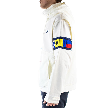 Nike Reissue Walliwaw Woven Jacke DA0366-133 - beige-dunkelblau-rot