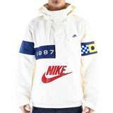 Nike Reissue Walliwaw Woven Jacke DA0366-133 - beige-dunkelblau-rot