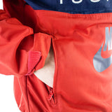 Nike Reissue Walliwaw Woven Jacke DA0366-657 - rot-dunkelblau