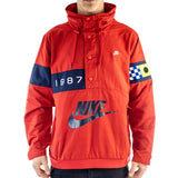 Nike Reissue Walliwaw Woven Jacke DA0366-657 - rot-dunkelblau