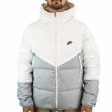 Nike Storm-Fit Windrunner Hooded Winter Jacke DD6795-100 - weiss-grau