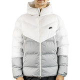 Nike Storm Fit PRIMALOFT® Hooded Winter Jacke DR9605-100 - weiss-grau