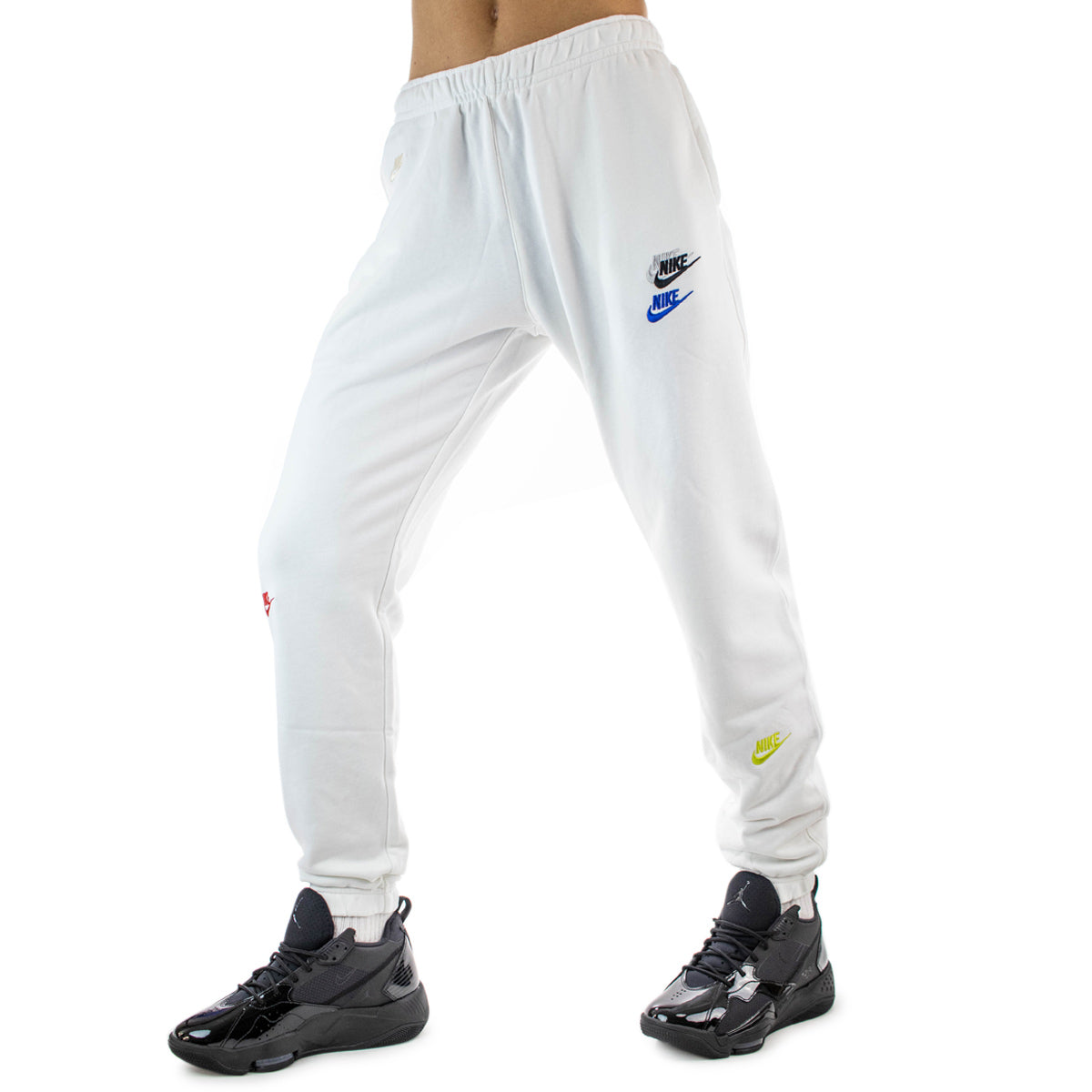 Nike Sportswear Essentials Cuffed Fleece Jogging Hose DD4676-100 - weiss
