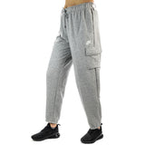 Nike Essential Fleece MR Cargo Jogging Hose DD8713-063 - grau meliert