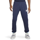 Nike Therma-Fit Starting 5 Fleece Jogging Hose DQ5824-410 - dunkelblau-weiss