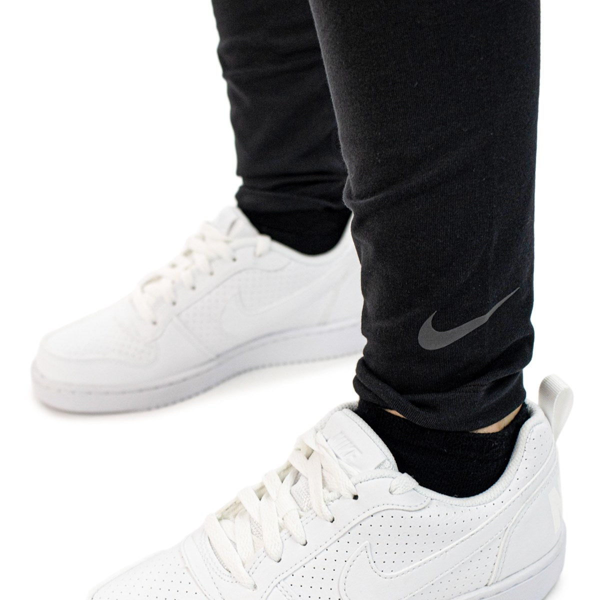 Nike Club High-Waist Legging DM4651-010 - schwarz-weiss – Brooklyn