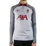 Nike Liverpool FC Strike Longsleeve DR4622-015 - hellgrau-dunkelgrau-rot