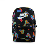 Nike Heritage All Over Print Backpack Rucksack DM2159-010 - schwarz