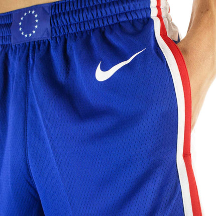 Nike Philadelphia 76ers NBA Icon Edition Dri-Fit Swingman Short CD0485-495 - blau-weiss-rot