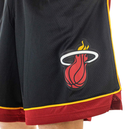 Nike Miami Heat NBA Dri-Fit Icon Edition Swingman Short AJ5620-010 - schwarz-rot