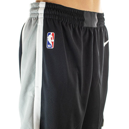Nike San Antonio Spurs NBA Icon Edition Swingman Short BV9419-010 - schwarz-weiss