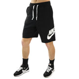 Nike Club French Terry Alumni Short DM6817-010 - schwarz-weiss