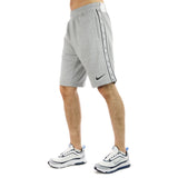 Nike Repeat SW Fleece Short DX2031-063 - grau meliert-schwarz