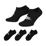 Nike Sportswear Everyday Essential No-Show 3er Pack Socken DX5075-010 - schwarz-weiss