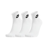 Nike Sportswear Everyday Essential Quarter Socken 3 Paar DX5074-101 - weiss-schwarz