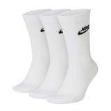 Nike Sportswear Everyday Essentials Crew Socken 3 Paar DX5025-100 - weiss-schwarz