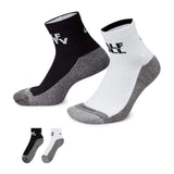 Nike Everyday Plus Cushioned Ankle Quarter Socken DQ7710-902 - schwarz-weiss-grau